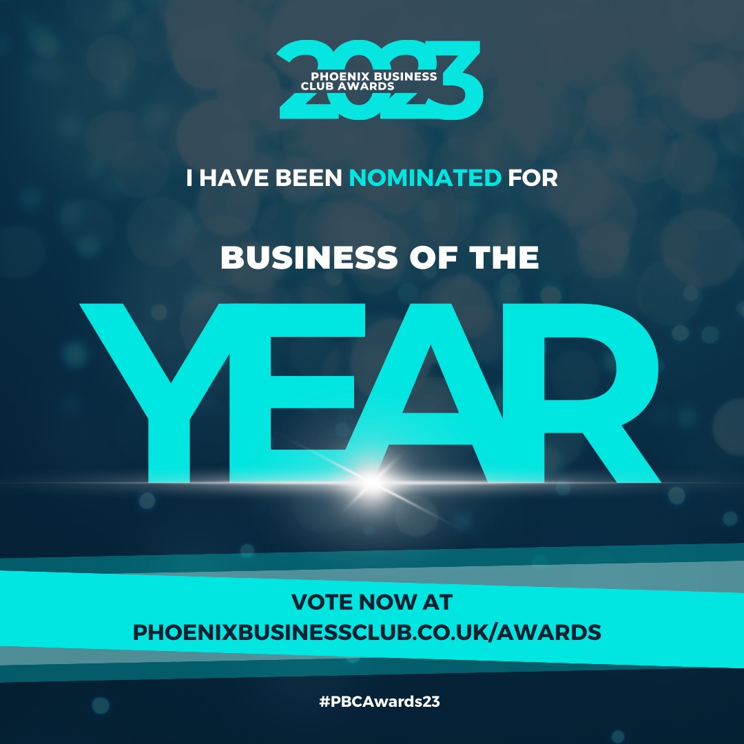 Nomination for Business of the Year at the PBC Awards 2023!